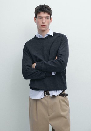 CREW NECK - Maglione - dark blue