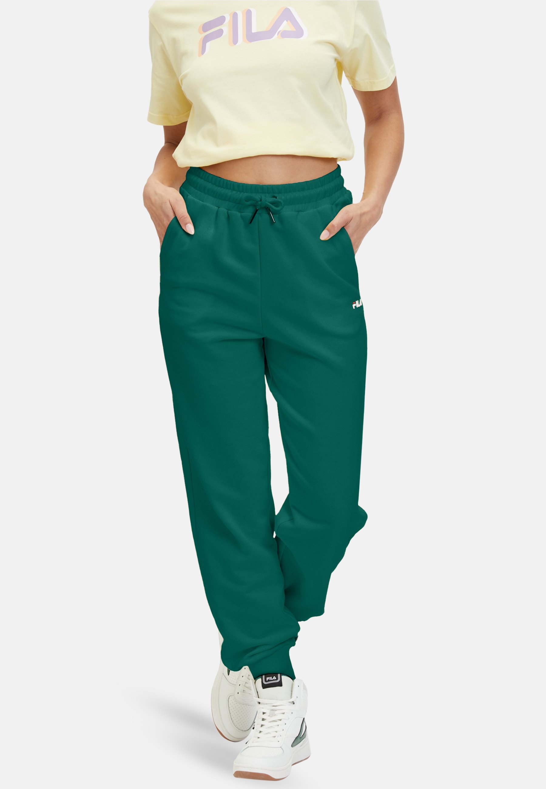 Pantalone Tuta Fila Verde Pantaloni Sportivi Pantaloni Fila