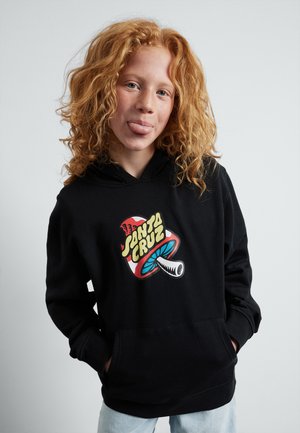 YOUTH TOADSTOOL DOT HOOD UNISEX - Jersey con capucha - black