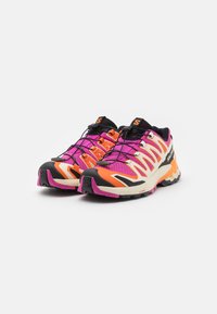 Salomon XA PRO 3D V9 - Běžecké boty do terénu - rose violet/dragon fire/papaya