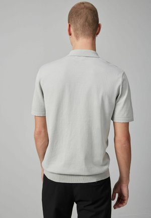 SHORT SLEEVE REGULAR FIT - Polo - grey