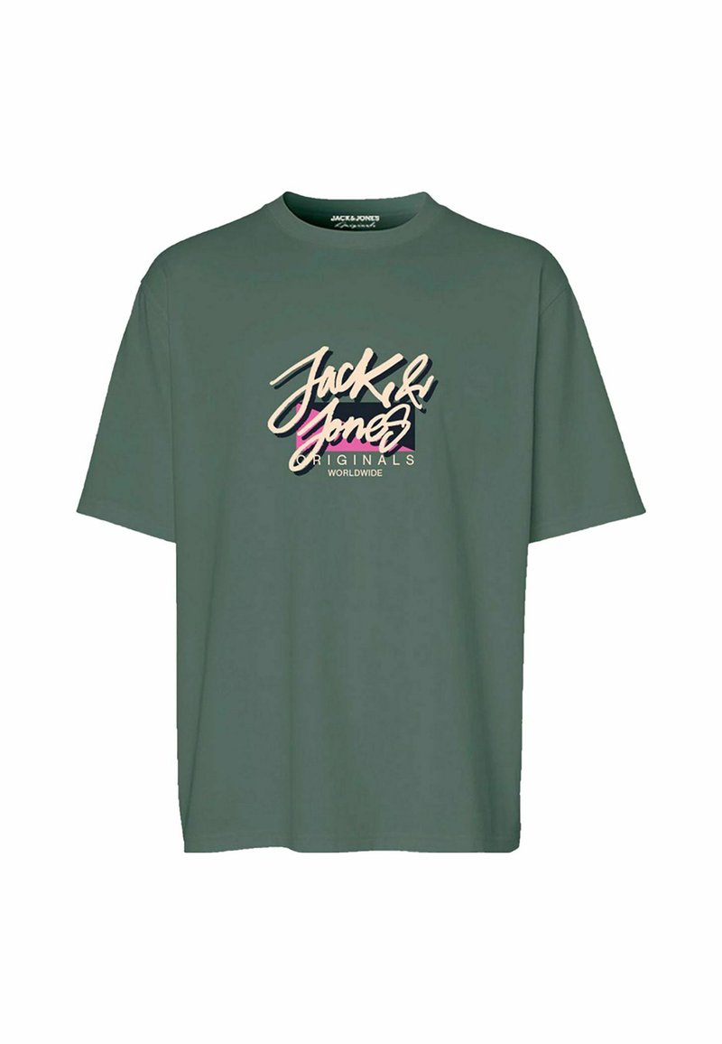 Jack & Jones Camiseta estampada - verde