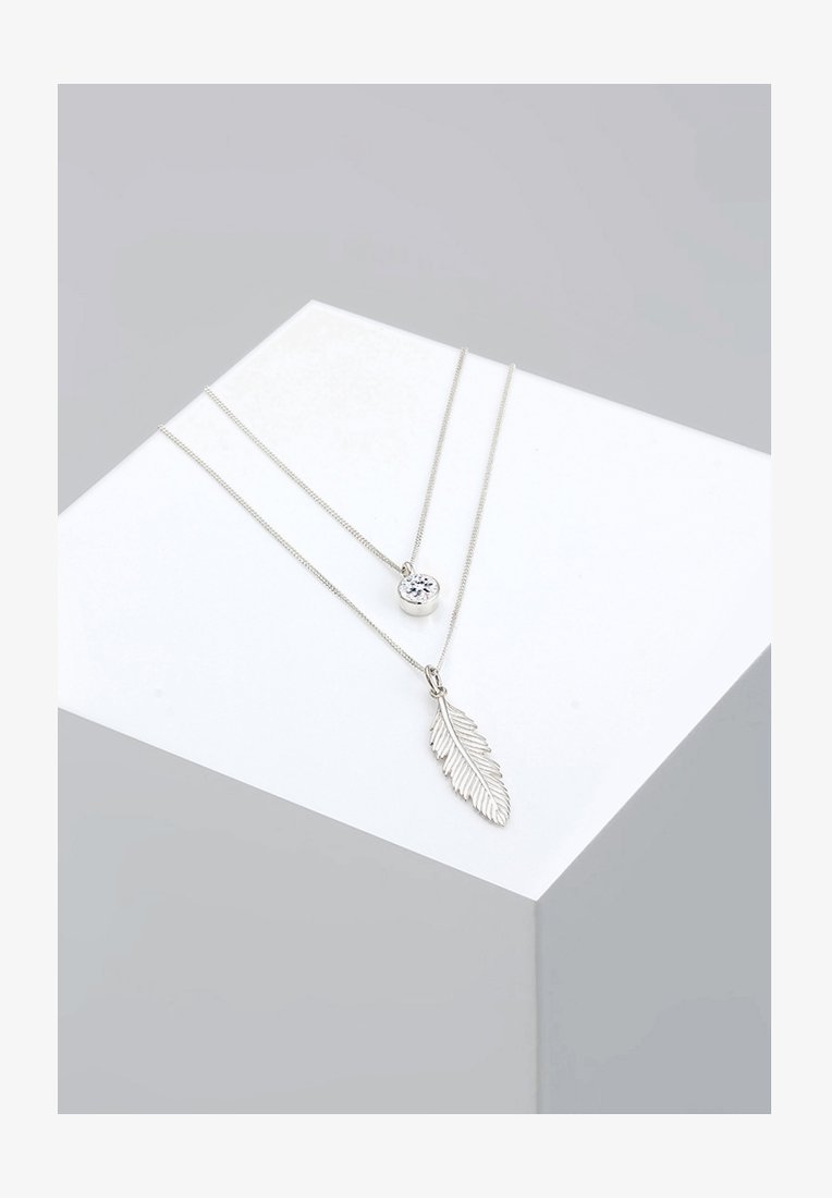 Elli Collana Vergine Maria: Ciondolo Religioso In Argento 925 Placcato Oro, Lunghezza 45 Cm