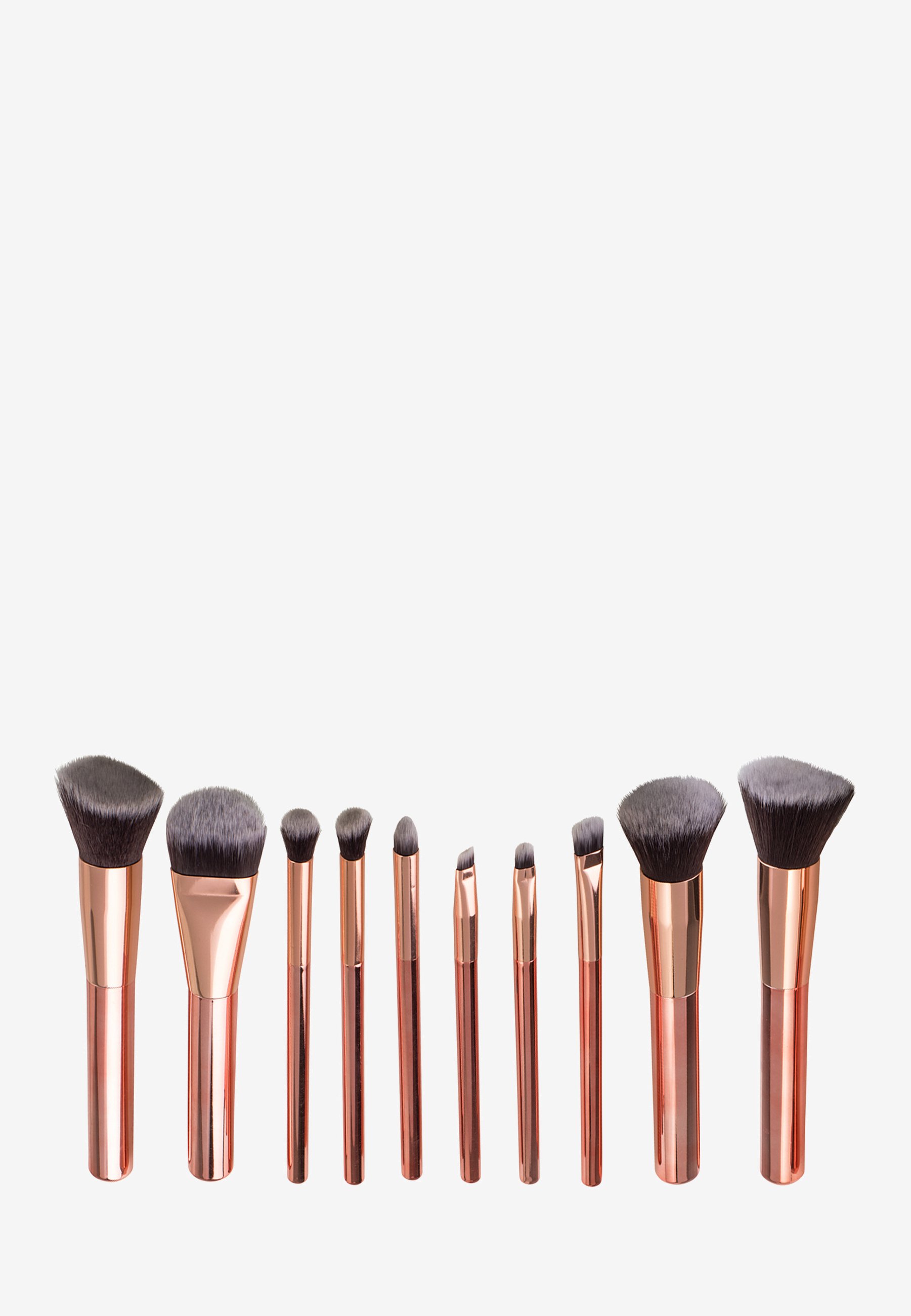 Zoe Ayla 10 Piece Luxurious Make Up Brush Set Sminkpensel Rose Gold Guldfargat Zalando Se
