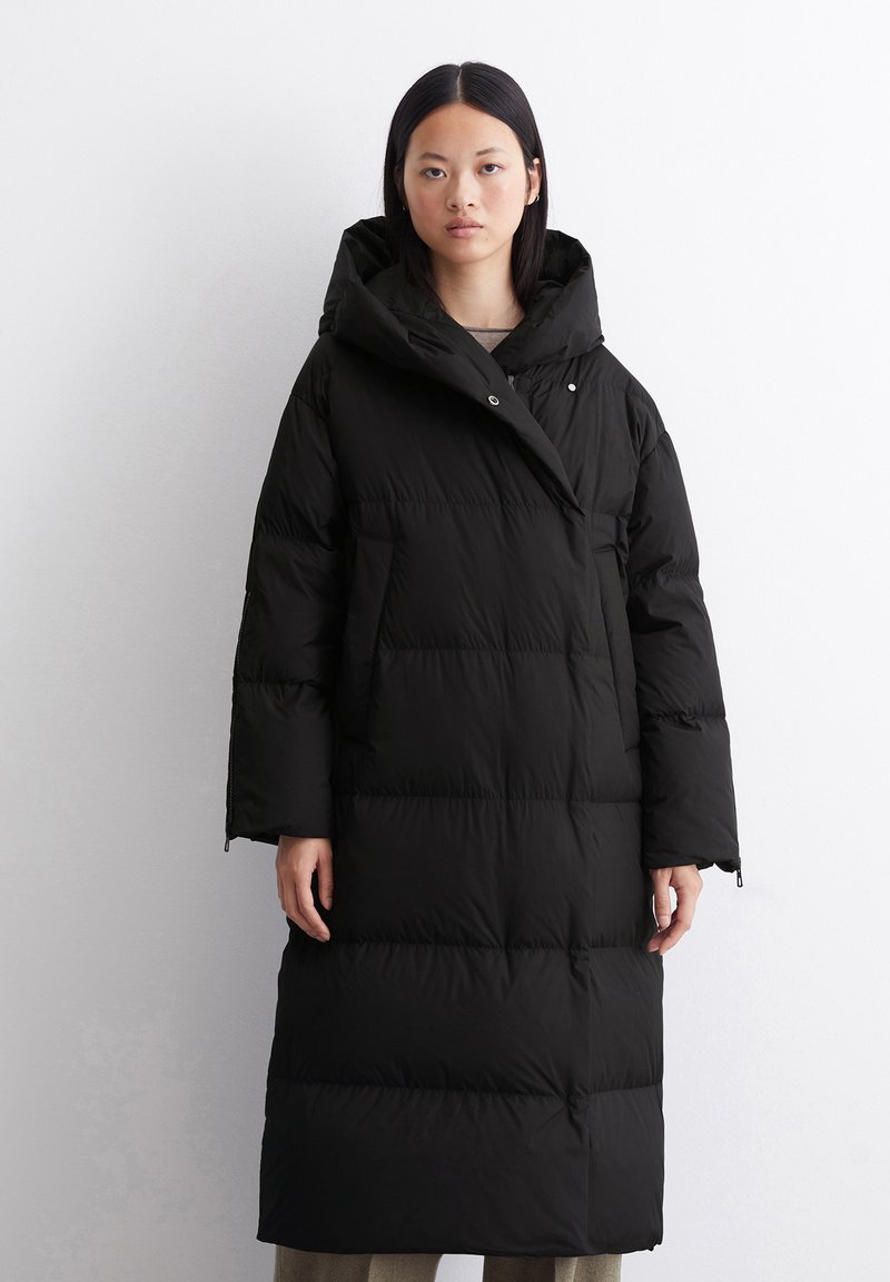 Marc O'Polo PUFFER STYLE ZIPPER ON SLEEVE HEM - Dūnu mētelis - black