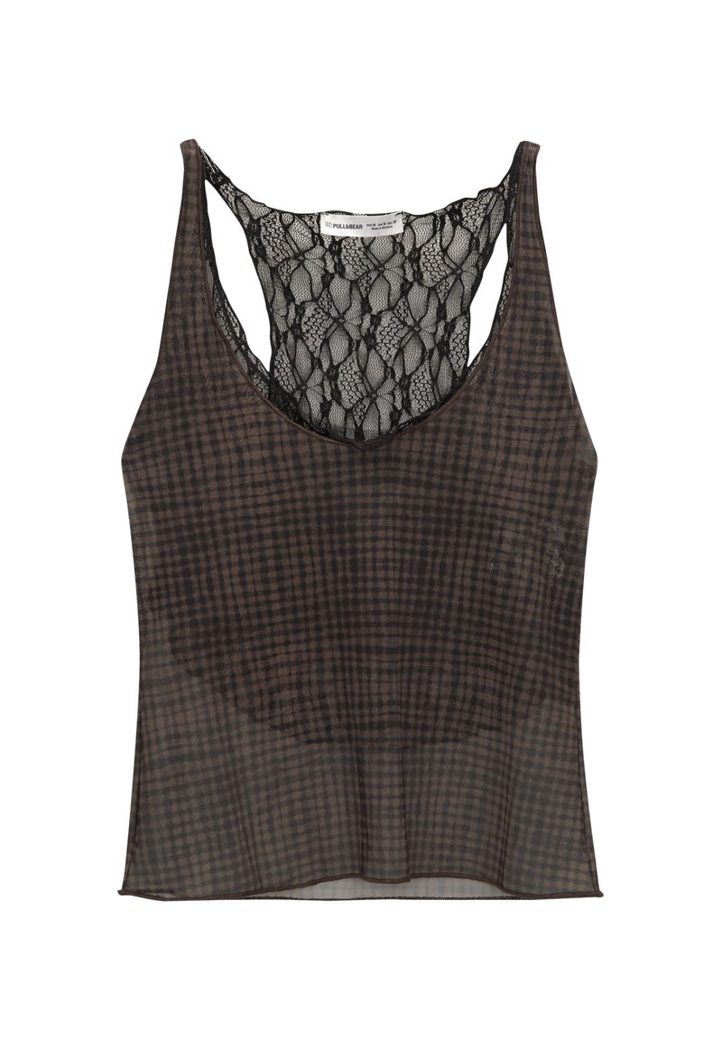 PULL&BEAR Top bruin PULL&BEAR Top bruin