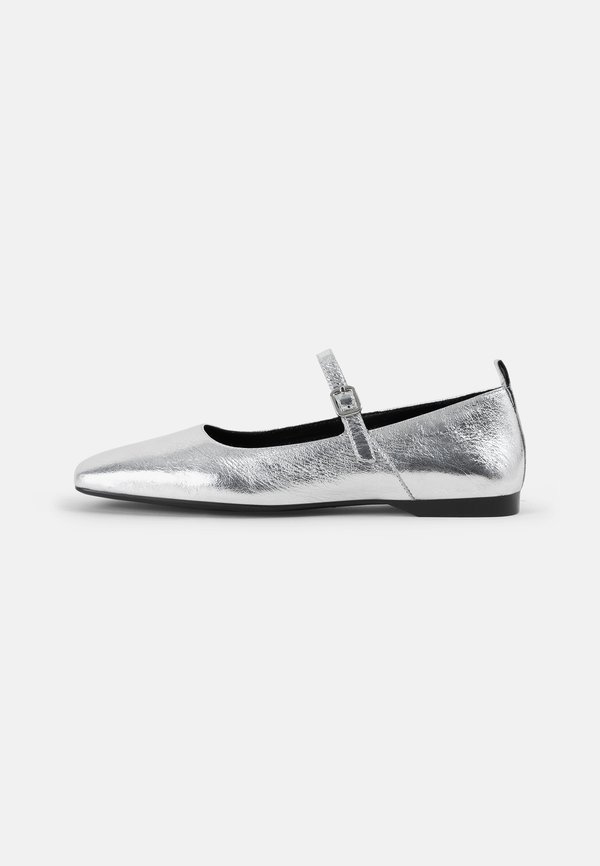 DELIA - Ballet pumps - silver