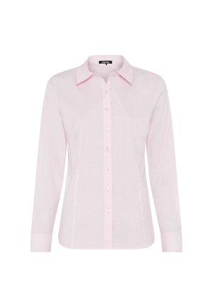 Olsen, BLUSE MIT KREMPELBAREN ÄRMELN - Button-down blouse - pink