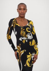 Versace Jeans Couture Džersio suknelė - black/gold