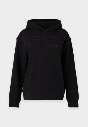 EA7 Emporio Armani, TRAIN LOGO SERIES FANCY - Huppari - black