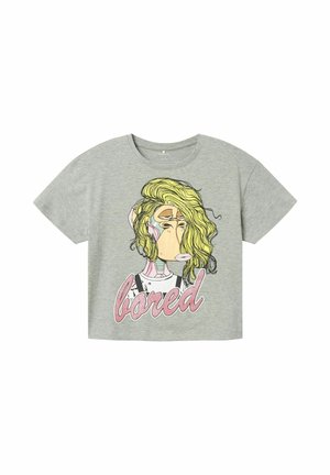T-shirt imprimé - grey melange