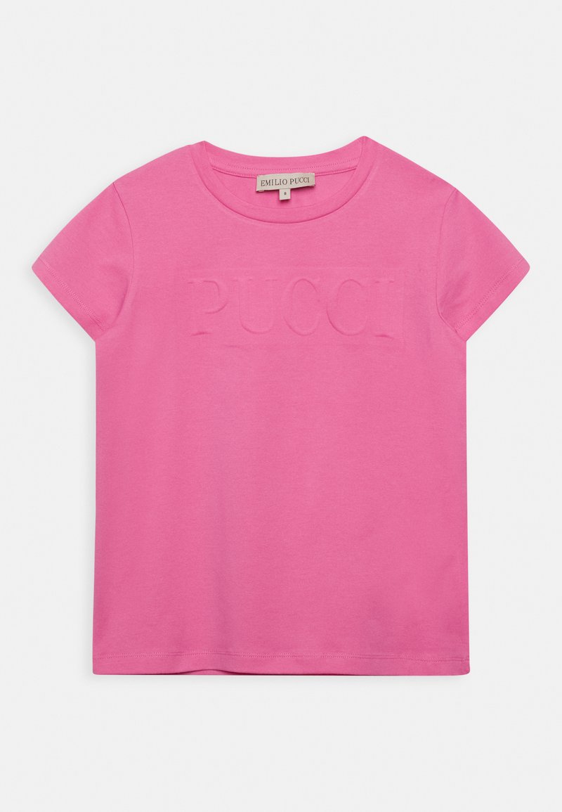 Emilio Pucci T-shirt estampada - fuxia