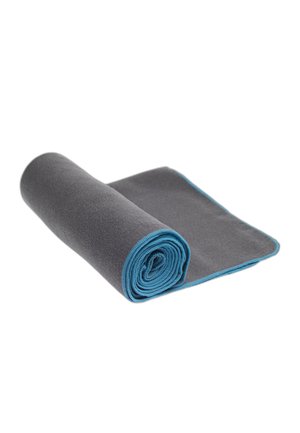 NirvanaShape NIRVANASHAPE – MIKROFASER BALANCE-TUCH | STILVOLLER HALT FÜR HÄNDE & FÜSSE - Strandtuch - grau   blau rand
