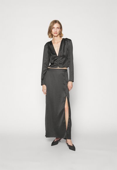 DESIGNERS REMIX LISBON BLOUSE - Μπλούζα - black