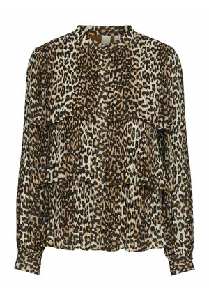 YAS, KALAYA - Overhemdblouse - brown