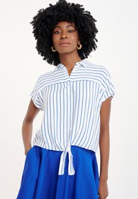 Košilová halenka  - stripes