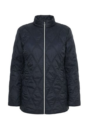 Ulla Popken, HYPRAR MIXED QUILTED WATER-REPELLENT JACKET - Wintermantel - black