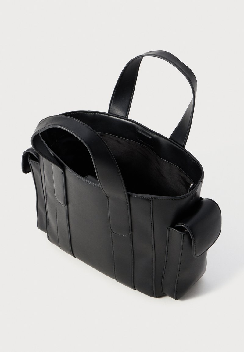 Calvin Klein Kabelka - black/old silver-coloured