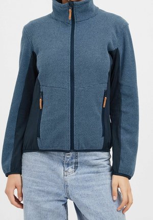 Fleecová bunda - blue