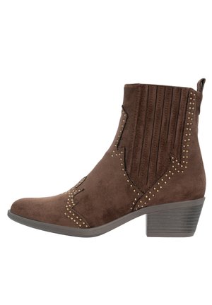 Cowboy- / bikerstøvlette - braun