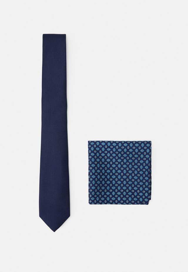 SET - Einstecktuch - dark blue