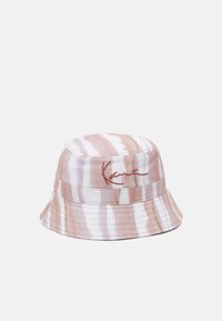 Karl Kani - SIGNTAURE TIE DYE STRIPE BUCKET UNISEX - Klobouk - light sand Miniatura obrázku 1