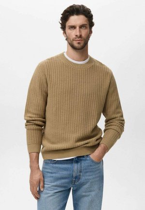 Strickpullover - beige