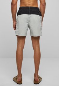 Urban Classics BLOCK  - Short de bain - lightasphalt black