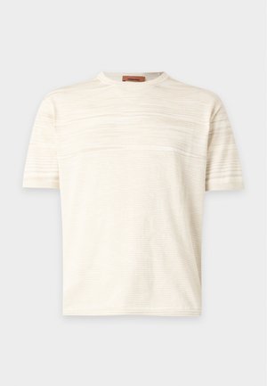 Missoni, SHORT SLEEVE - Printtipaita - beige/white