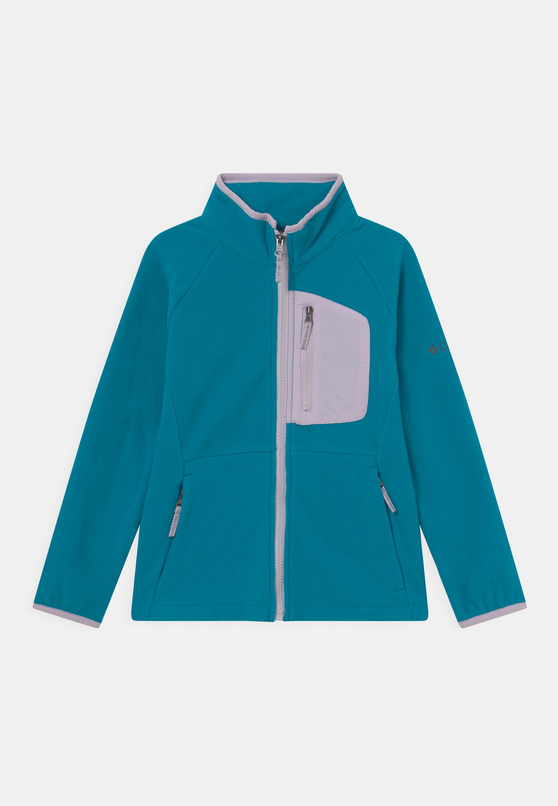 Columbia FAST TREK™ III FULL ZIP UNISEX - Fleecejacke - fjord blue/pale lilac/petrol