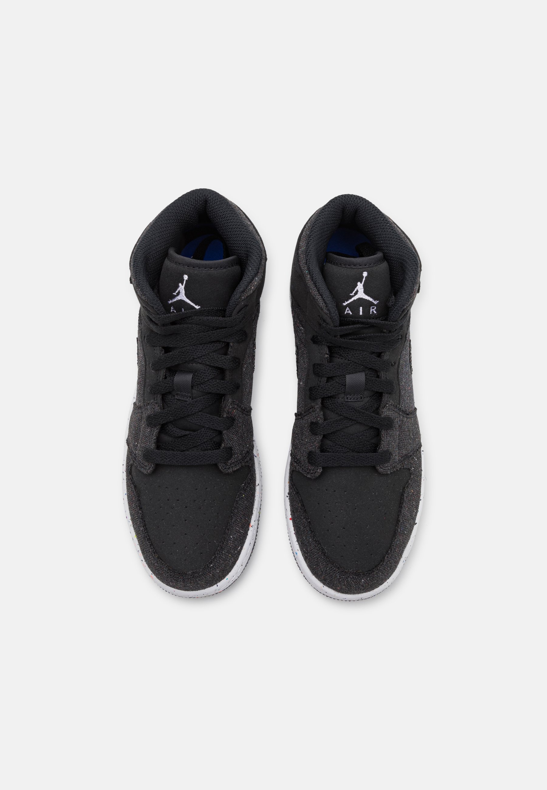 Jordan AIR 1 MID SE UNISEX - Krepšinio batai - black/multicolor/racer  blue/white/juoda - Zalando.lt