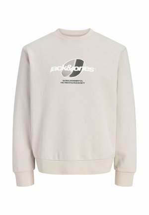 Jack & Jones, JCOCLUB BRANDING CREW NECK - Sweatshirt - dove