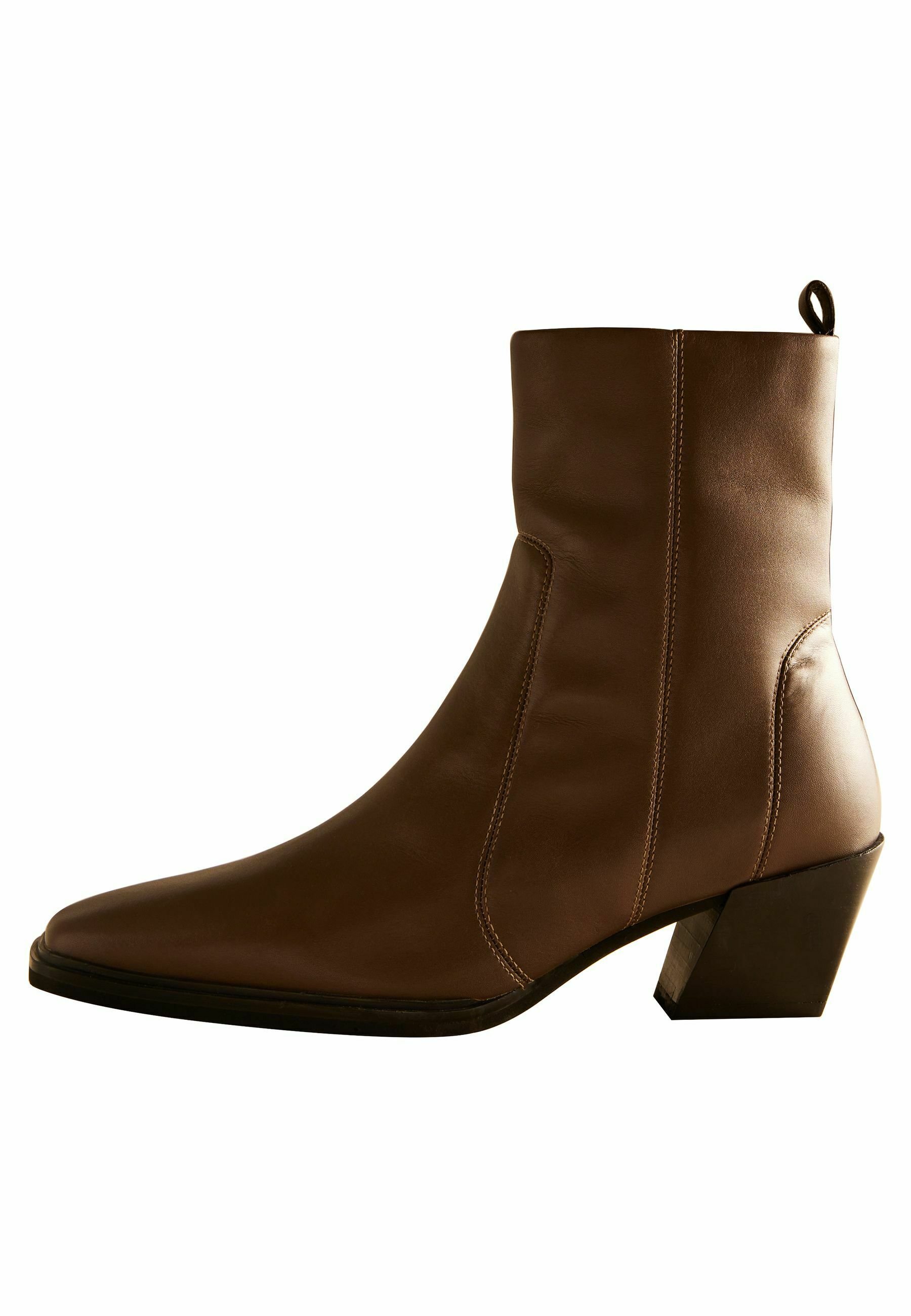 Bottes à talon, en cuir suédé, signature florie La Redoute Collections | La Redoute