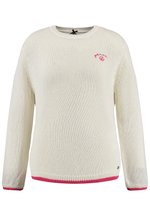 Key Largo PULLOVER WKN CARO V-NECK - Maglione - beige