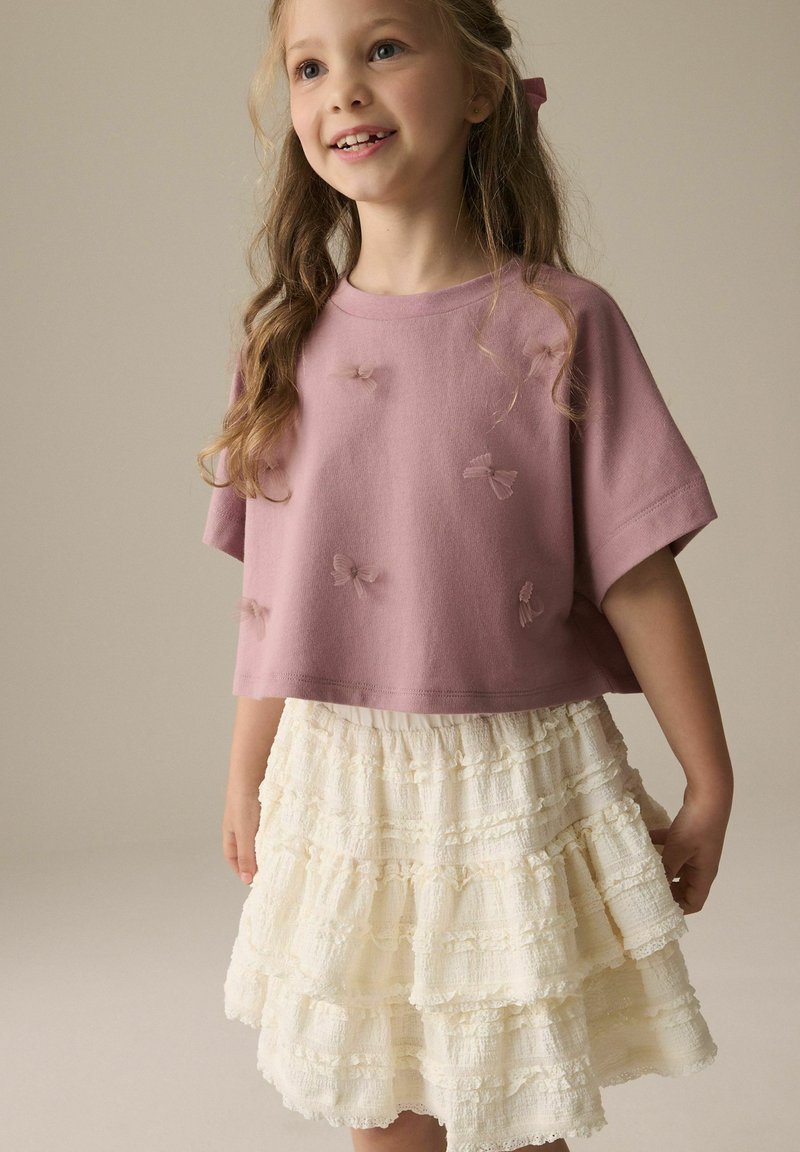 Next - BOXY BOWS - T-Shirt print - lilac purple, Vergrößern
