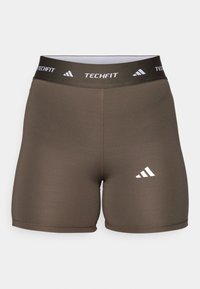 TECHFIT SHORT - Tamprės - shadow olive