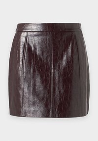SKIRT SKYLAR  - Miniseelik - burgundy