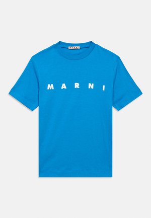 Marni UNISEX - Nyomott mintás póló - marine bluette