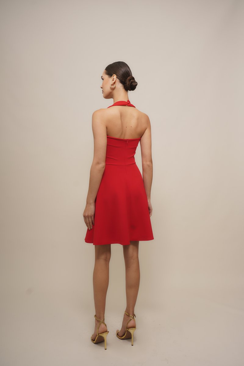 strapless open back dress Square Toe Gold Heels - All Heels