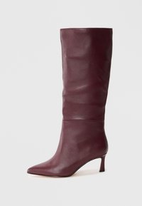 LAVAN - Cizme - cherry lacquer