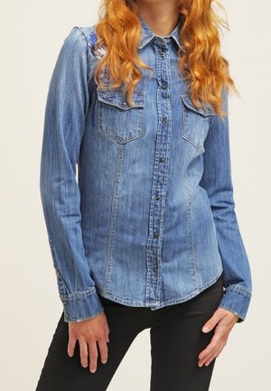 Blus - blue denim