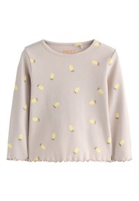 No seleccionado, neutral lemon print