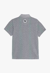 Lacoste Sport TENNIS ROLAND GARROS - Polotričko - silver chine/navy blue/woodland green