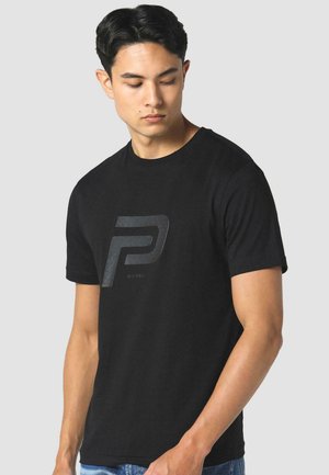 Print T-shirt - black