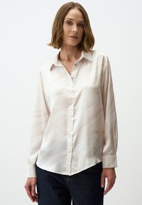 Jimmy Key PATTERNED LONG SLEEVE - Camicia - beige
