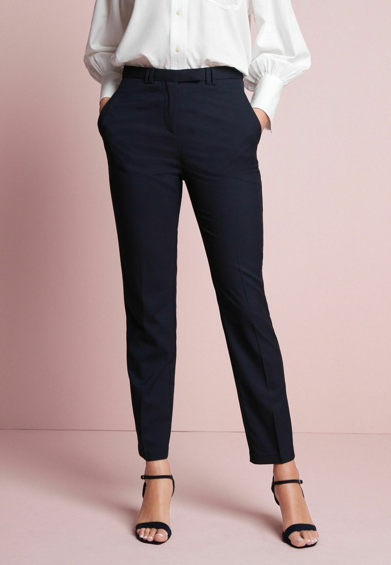 Next SLIM TAILORED TROUSERS - Chino - blue/blauw - Zalando.nl