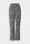 VMPAGE WIDE - Stoffhose - black/ofelia