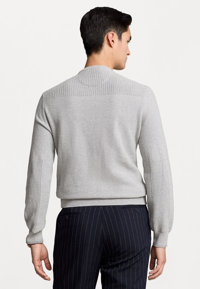Polo Ralph Lauren MESH KNIT COTTON CREWNECK JUMPER - Pullover - andover heather