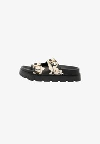Pasirinkta, animal cow print faux leather