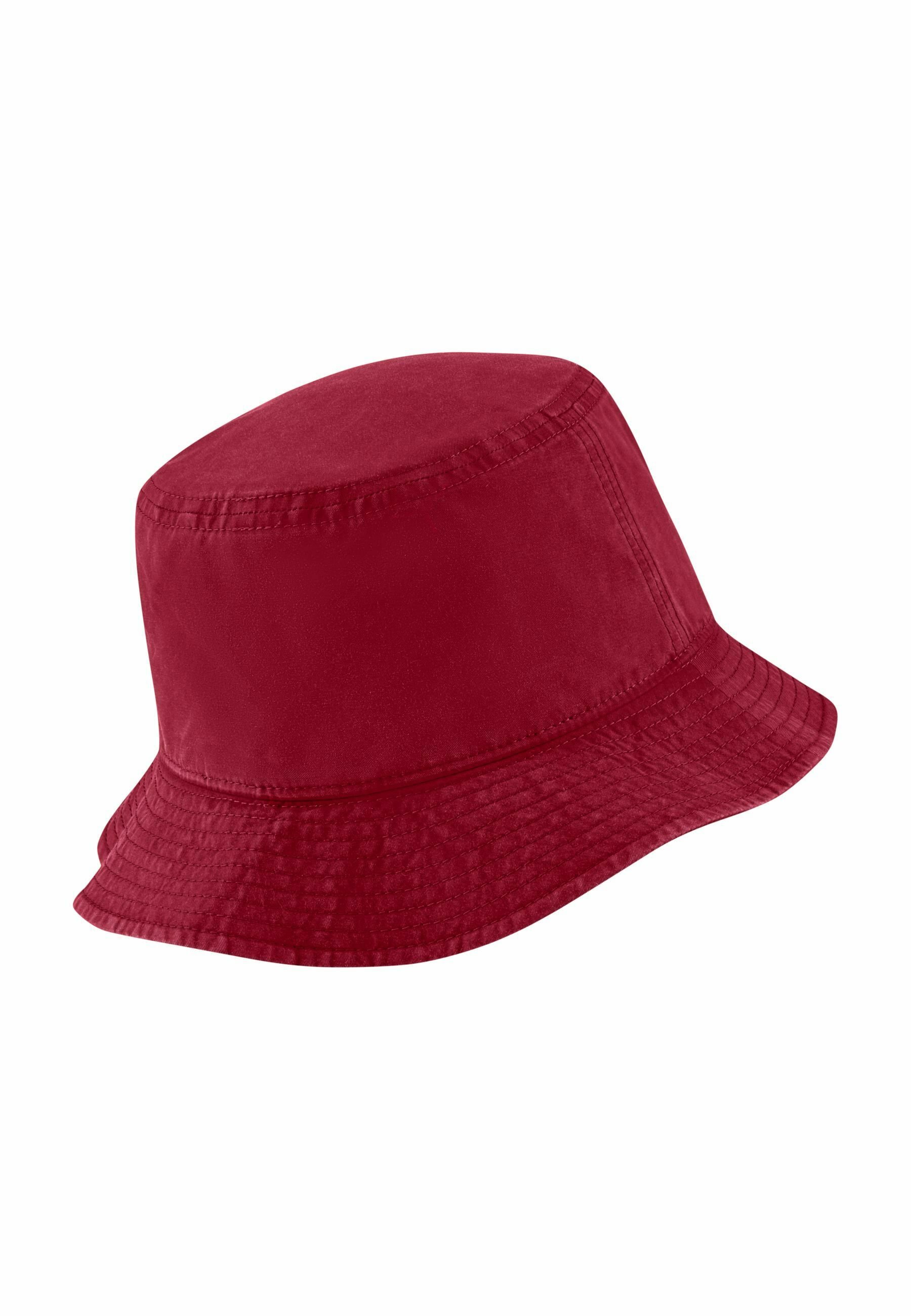 Jordan BUCKET WASHED - Hat - red/red 